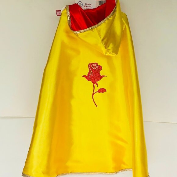New w/Tag-Great Pretenders Reversible Snow White & Belle Cape (Size 5-6) - Picture 12 of 16